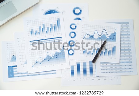 businessman working data document graph chart report marketing research development  planning management strategy analysis financial accounting. Business  office concept.