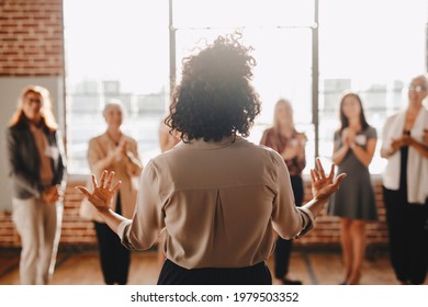 Businesspeople in a business conference - Shutterstock ID 1979503352