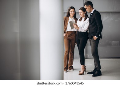 Bussiness People Working In Team In An Office