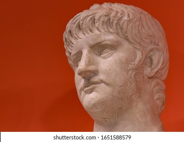 Bust Of Famous Roman Emperor Nero