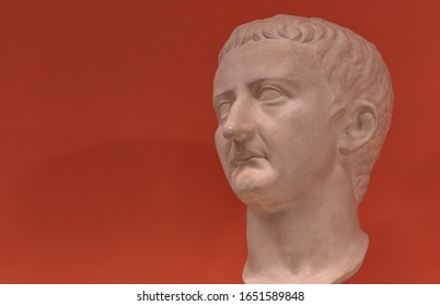 Bust Of Roman Emperor Tiberius