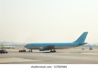 Busy Airport Tarmac