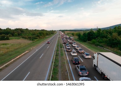 A55 North Wales Expressway Dual Carriageway Stock Photo (Edit Now ...