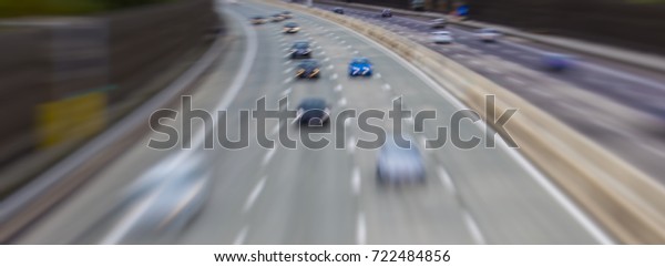 busy highway traffic\
