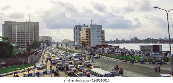 Busy Lagos Street