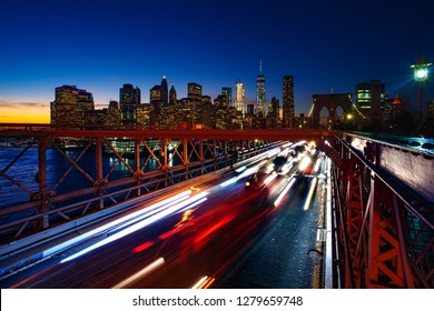 Busy Traffic New York City Manhattan Stock Photo (Edit Now) 1279659748