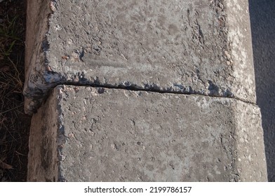 Butt Joint Between Two Reinforced Concrete Blocks.