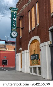 Butte, MT, USA - July 4, 2020: The Irish Times Pub