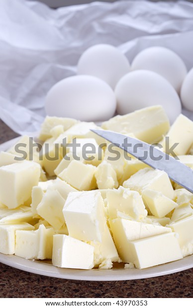 Butter Eggs Warming Room Temperature Stock Image Download Now