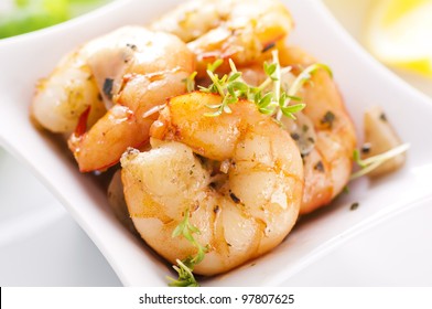 Butter Prawn With Garlic