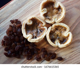 Butter Tarts Made From Scratch At A Local Bakery In Ontario, Canada.