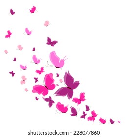 Pink Butterfly Images, Stock Photos & Vectors | Shutterstock