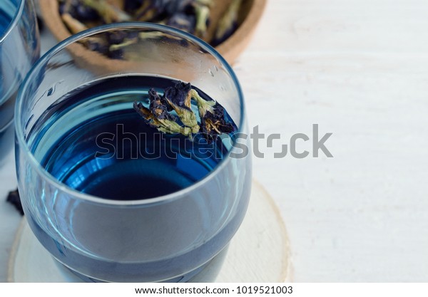 Butterfly Pea Flower Tea Caffeine Free Stock Photo Edit Now