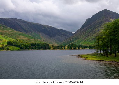 Buttermere Lake On A Cloudy Day