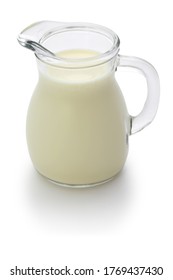 buttermilk isolated on white background