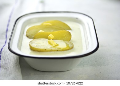 Buttermilk Soup With Baby Potatoes