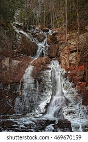 Buttermilk Waterfall In Lehigh Gorge State Park Pennsylvania