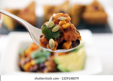 Butternut Squash And Black Bean Chili