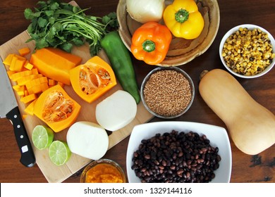 Butternut Squash Chili Ingredients