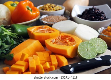 Butternut Squash Chili Ingredients