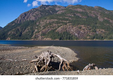 Buttle Lake On Vancouver Island