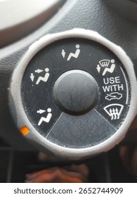 button about the AC in one type of car