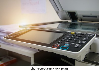 Button of copy machine, A photocopier (also known as a copier or copy machine) is a machine that makes paper copies of documents and other visual images quickly and cheaply.