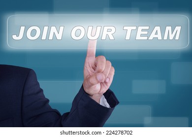 Button Join Our Team Stock Photo 224278702 | Shutterstock