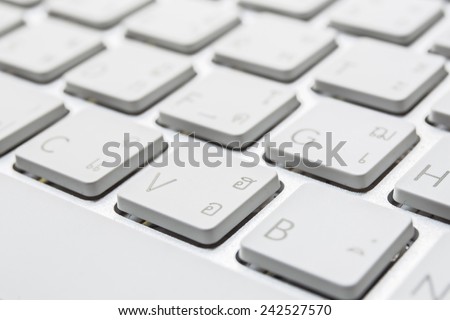 button from a Mac keyboard