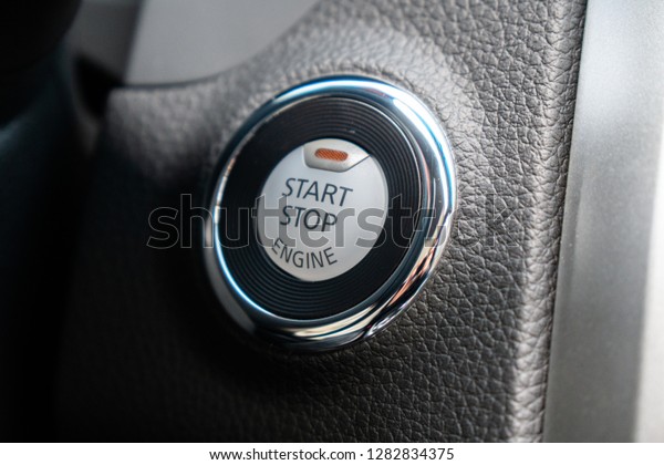 button of  start \
engine