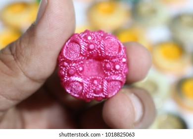buttons close up 