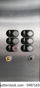 Buttons Of Old Elevator