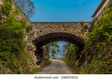 Buttress Bridge Highlands On Atlantic Coast Stock Photo 1580293531 ...