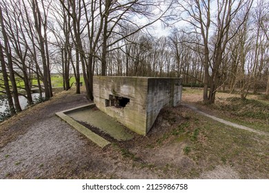 Buursteeg Renswoude 17-02-2022 February Museam Of The The Grebbe Line Was A Forward Defence Line Of The Dutch Water Line, Based On Inundation. The Grebbe Line Ran From The IJsselmeer Lake To Rhenen
