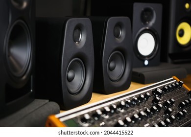 Buy Professional Studio Monitors In Music Store. High Fidelity Audio Equipment For Sale In Shop