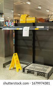 Buying Limits After Panic Buying. Coronavirus Outbreak In Melbourne, Australia - 17 Mar, 2020