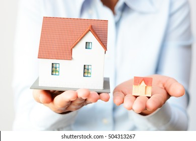 Buying a small or a big house considering the prices  difference