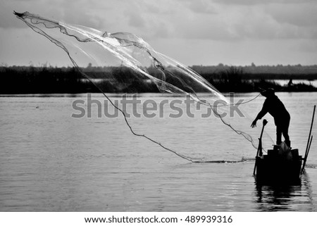 Similar – Foto Bild Fischerboot auf dem Shannon River in Irland