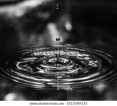 Similar – Image, Stock Photo WaterDrop III Bathroom