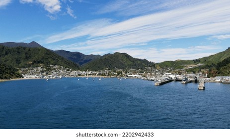 By Ferry Across Cook's Strait To Picton, NZ