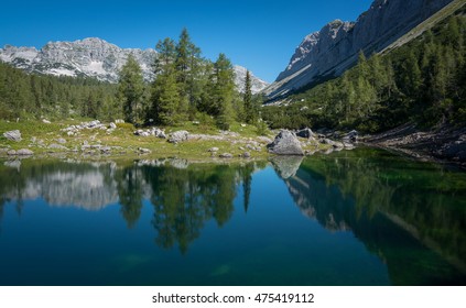 By The Triglav Lake In The Valley Of Seven Lakes