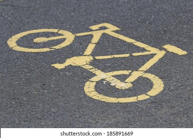 Bycicle Road Sign.