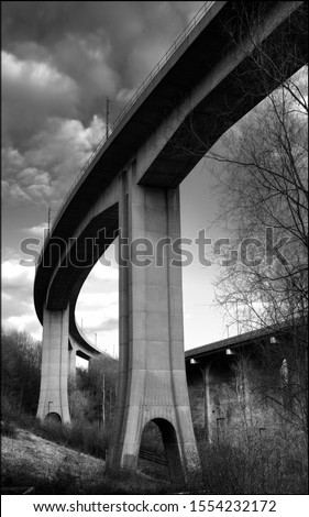 Similar – Image, Stock Photo Life under the bridge