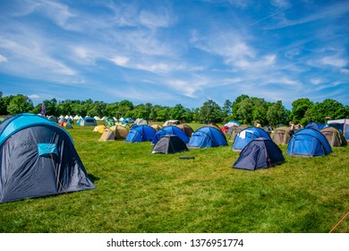 Byline Festival, Pippingford Park, Nutley, Uckfield, East Sussex, UK - June 2/4 2017 - Campsite