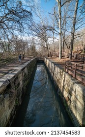 Byrd Park Pump House Water Irrigation Trench