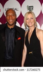 Byron Allen And Friend At The People Magazine Post Grammy Party. Eleven, West Hollywood, CA. 02-11-07