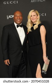 Byron Allen And Jennifer Lucas At The 10th Annual LACMA ART+FILM GALA Presented By Gucci Held At The LACMA In Los Angeles, USA On November 6, 2021.