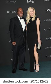 Byron Allen And Jennifer Lucas At The 10th Annual LACMA ART+FILM GALA Presented By Gucci Held At The LACMA In Los Angeles, USA On November 6, 2021.