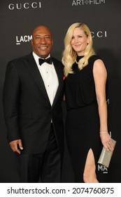 Byron Allen And Jennifer Lucas At The 10th Annual LACMA ART+FILM GALA Presented By Gucci Held At The LACMA In Los Angeles, USA On November 6, 2021.