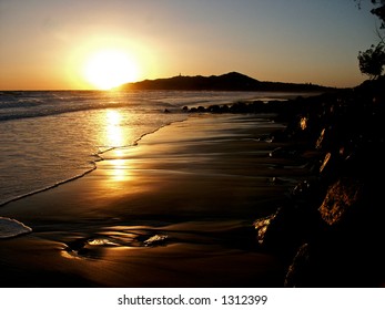 Byron Bay Beach Sunrise